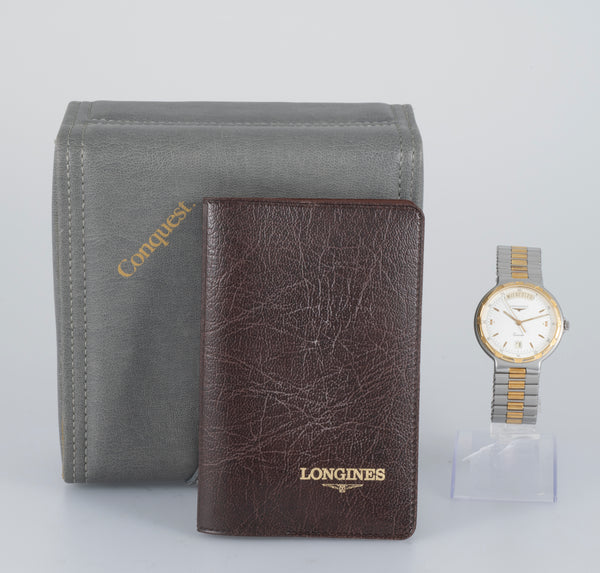 Longines Conquest Quartz Day Date Ref: 4961 3 163