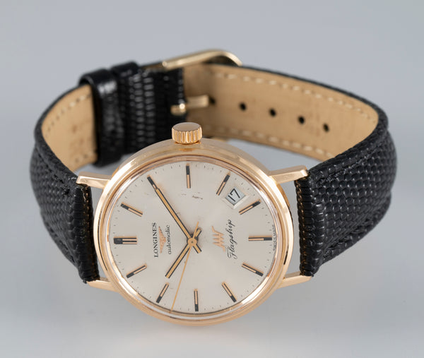 Longines Flagship Ultra-Chron Automatic Yellow Gold 18k Ref: 8322