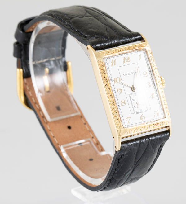 Longines Art Deco Vintage Yellow Gold 18k Caliber 9.47N