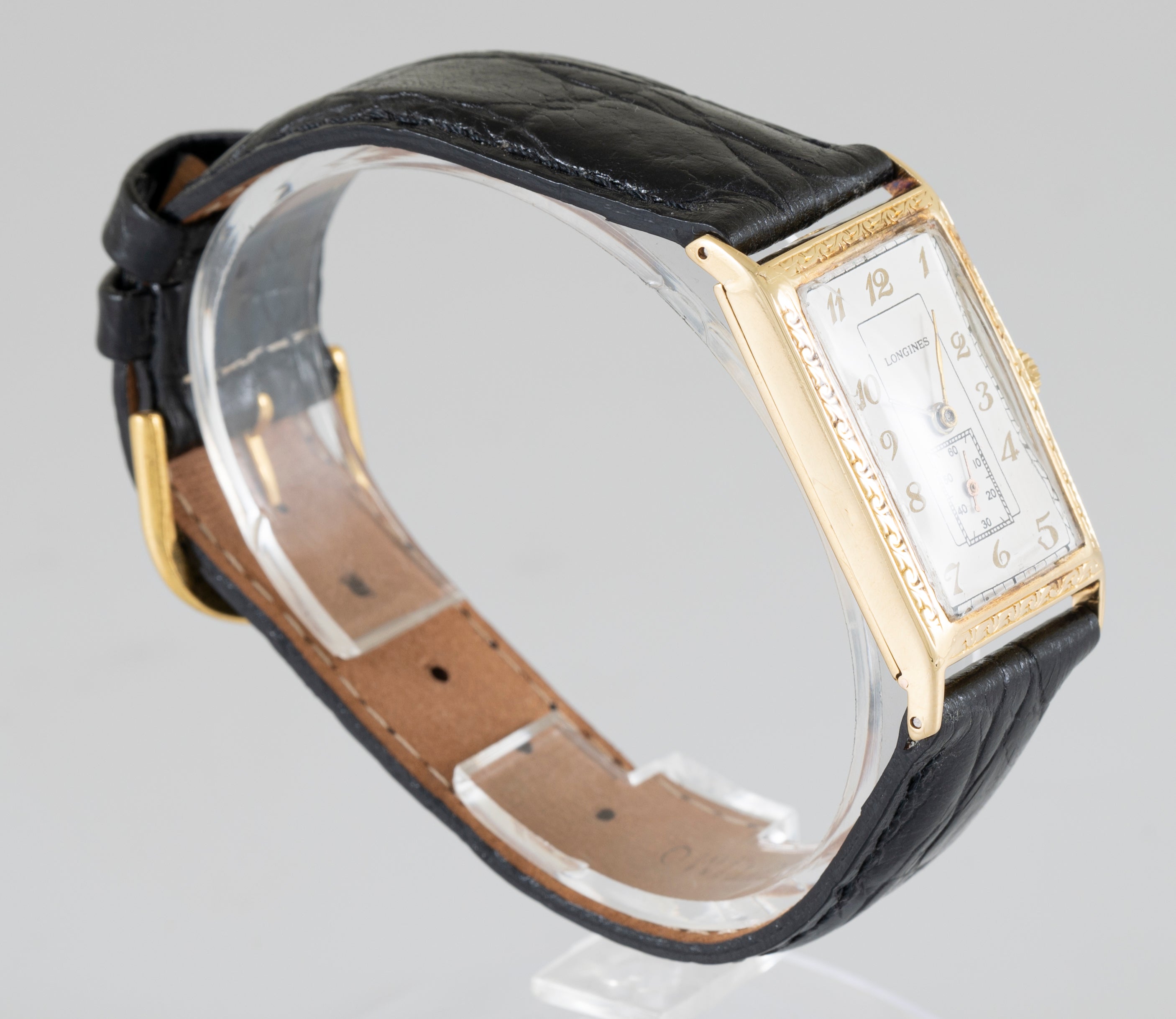 Longines Art Deco Vintage Yellow Gold 18k Caliber 9.47N