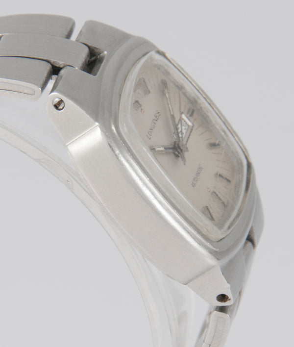 Longines Automatic Day-Date Square Dial Steel 1970's Ref: 1540-1 559