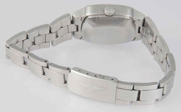 Longines Automatic Day-Date Square Dial Steel 1970's Ref: 1540-1 559