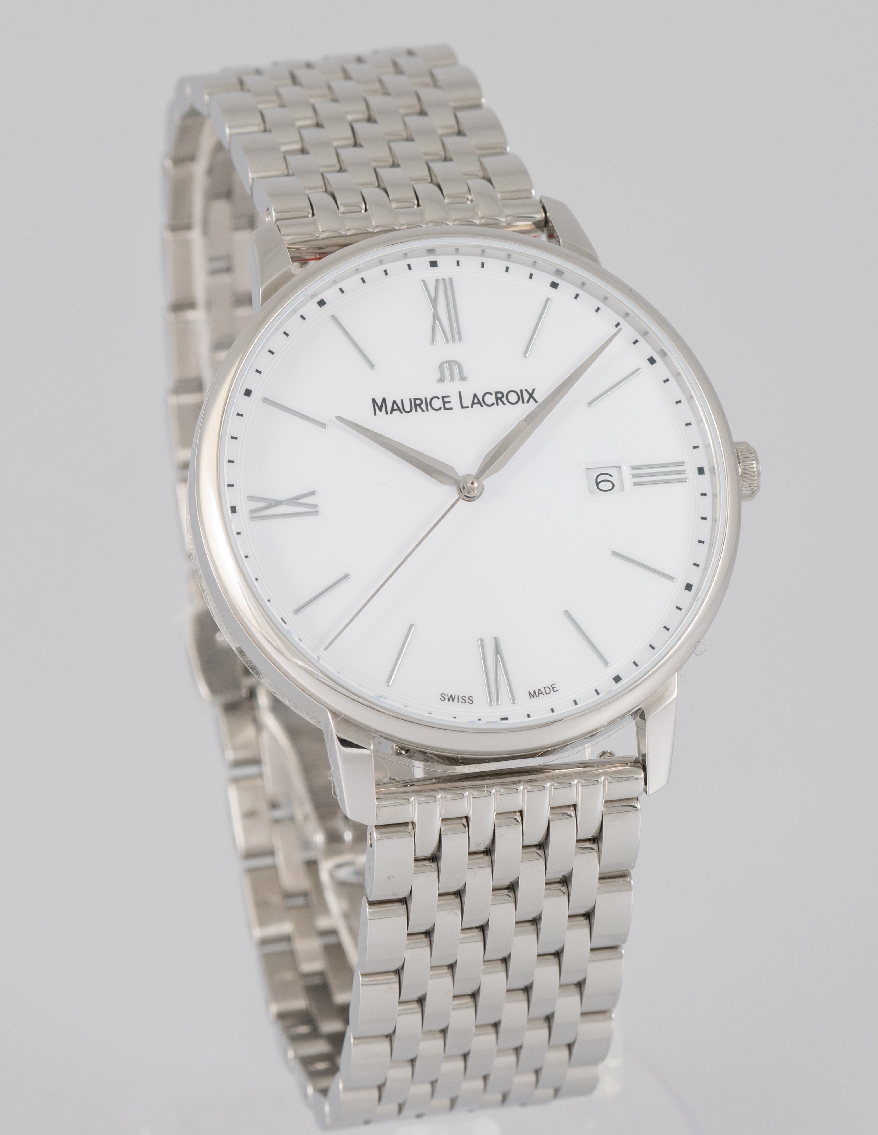 Maurice Lacroix Eliros Date Steel Ref: EL1118-SS002-113-2