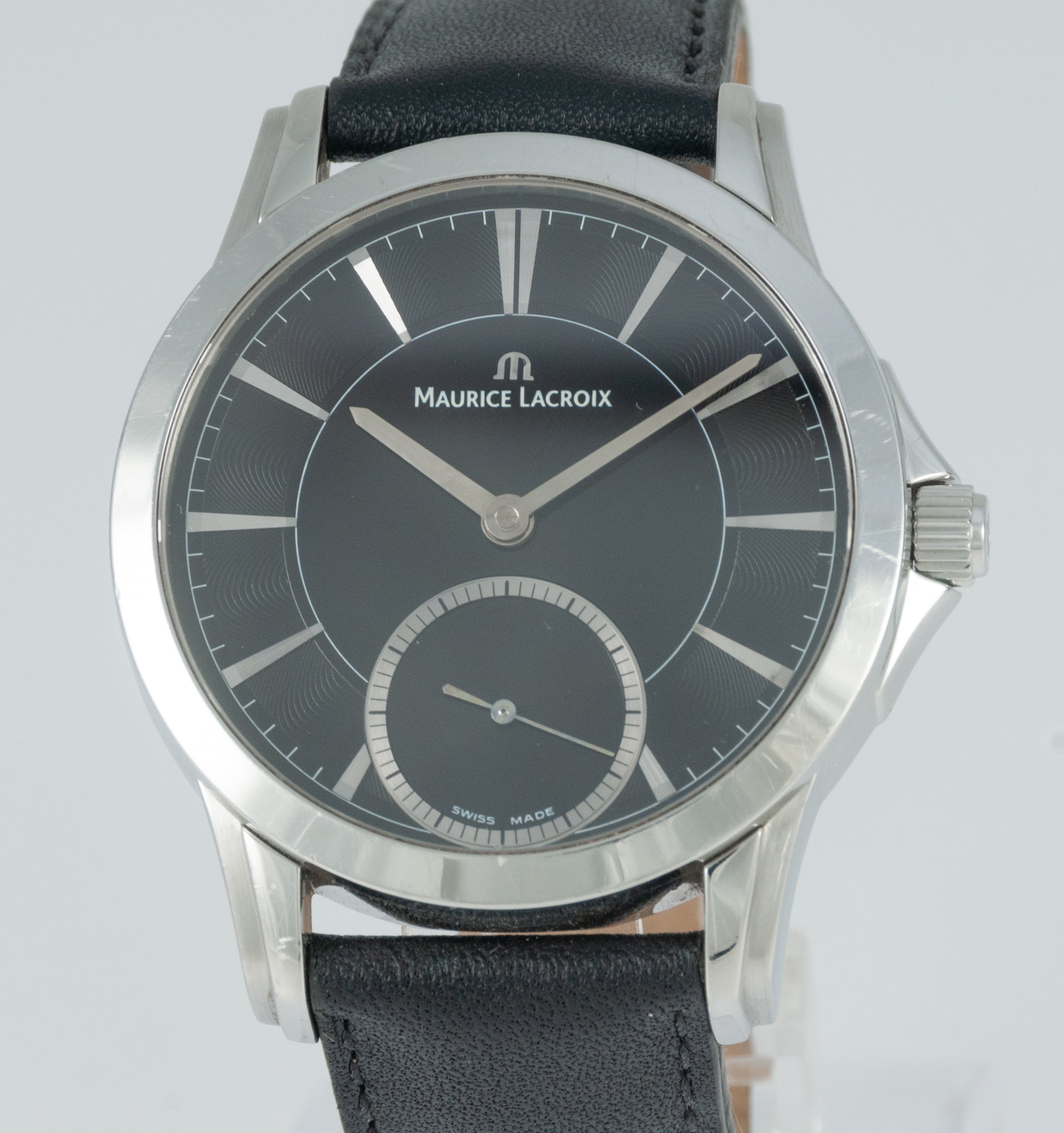 Maurice Lacroix Pontos Steel Black Dial Ref: PT7518