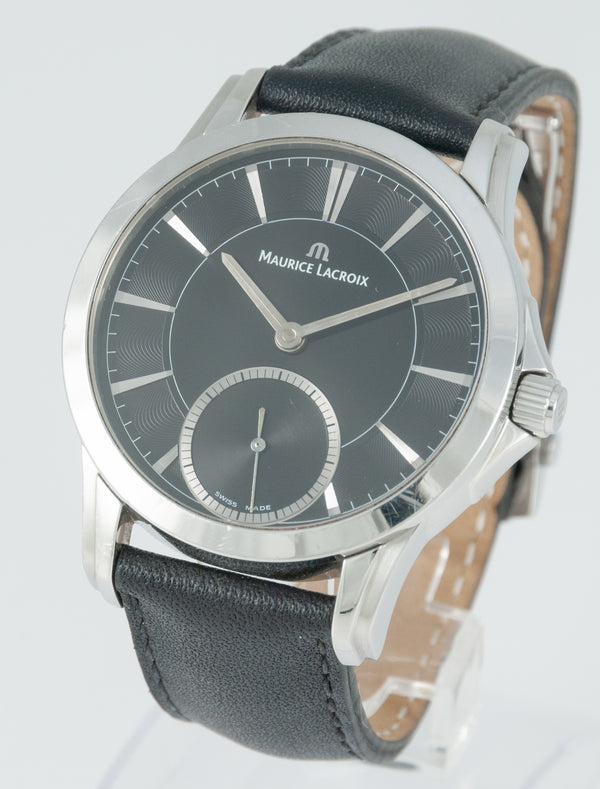Maurice Lacroix Pontos Steel Black Dial Ref: PT7518