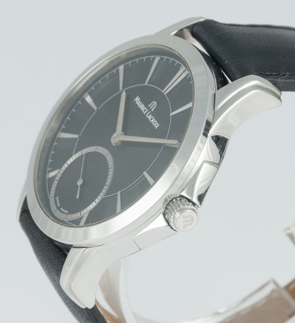 Maurice Lacroix Pontos Steel Black Dial Ref: PT7518