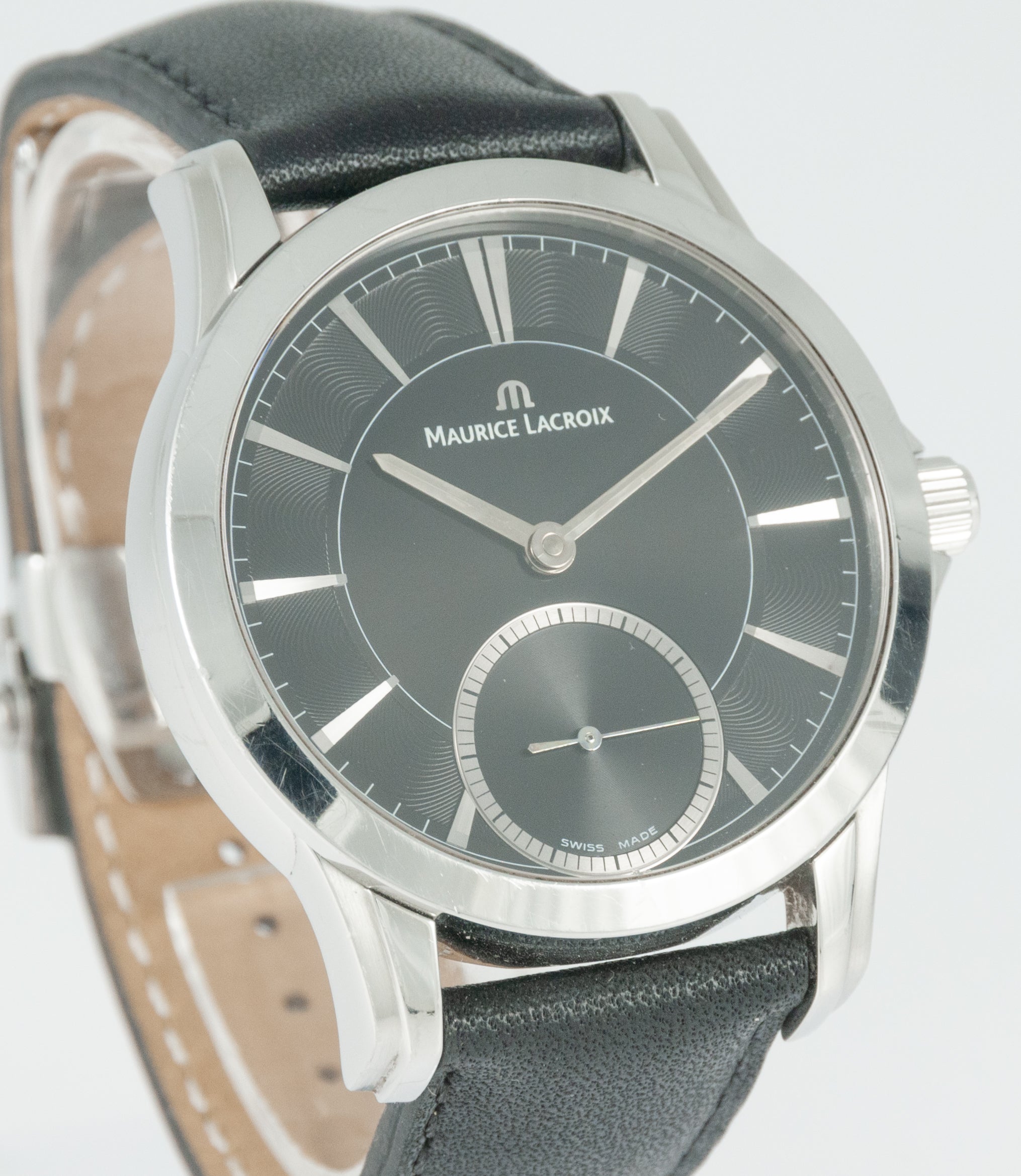 Maurice Lacroix Pontos Steel Black Dial Ref: PT7518