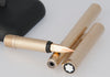 Montblanc Noblesse Slimline Gold Plated No.1147 Nib 585 14K Gold Fountain Pen