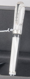 Montegrappa Muhammad Ali Sterling Silver Rollerball Pen Limited Edition
