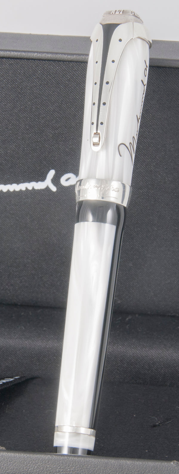 Montegrappa Muhammad Ali Sterling Silver Rollerball Pen Limited Edition