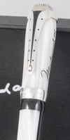 Montegrappa Muhammad Ali Sterling Silver Rollerball Pen Limited Edition