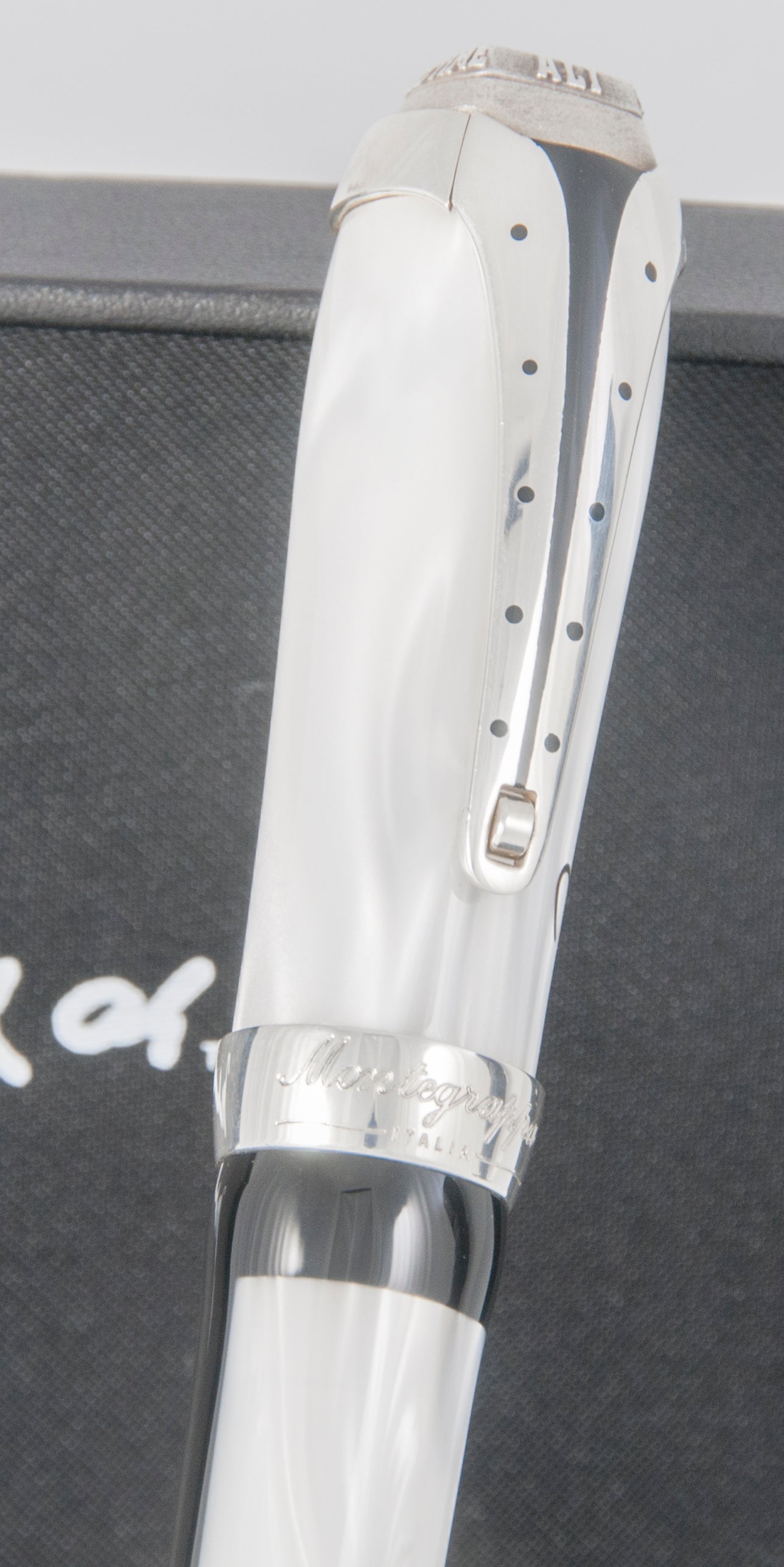 Montegrappa Muhammad Ali Sterling Silver Rollerball Pen Limited Edition