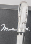 Montegrappa Muhammad Ali Sterling Silver Fountain Pen Limited Edition Nib 18k Gold