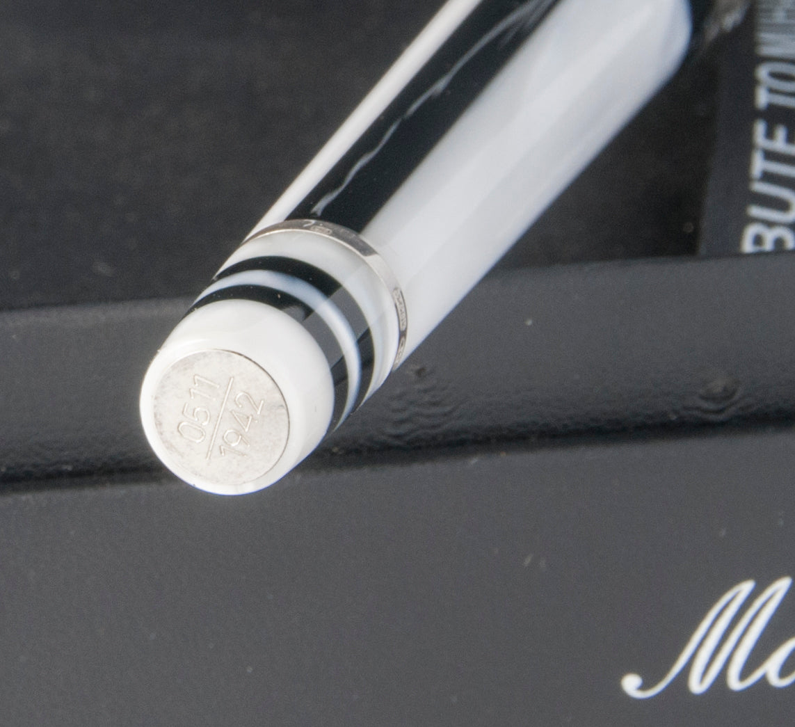 Montegrappa Muhammad Ali Sterling Silver Rollerball Pen Limited Edition