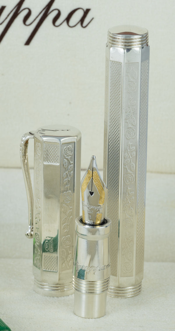 Montegrappa Reminiscence Silver 925 Nib 18k Gold