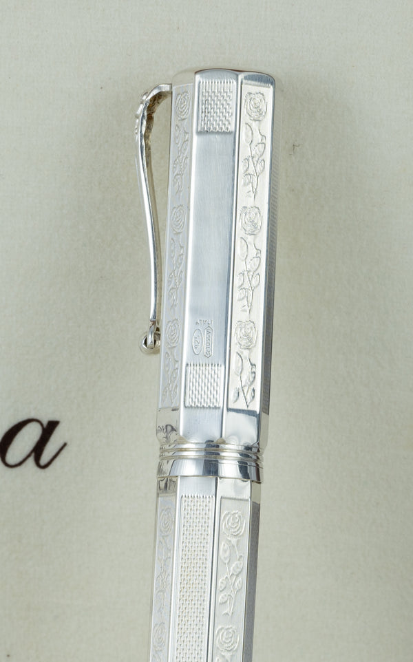 Montegrappa Reminiscence Silver 925 Nib 18k Gold