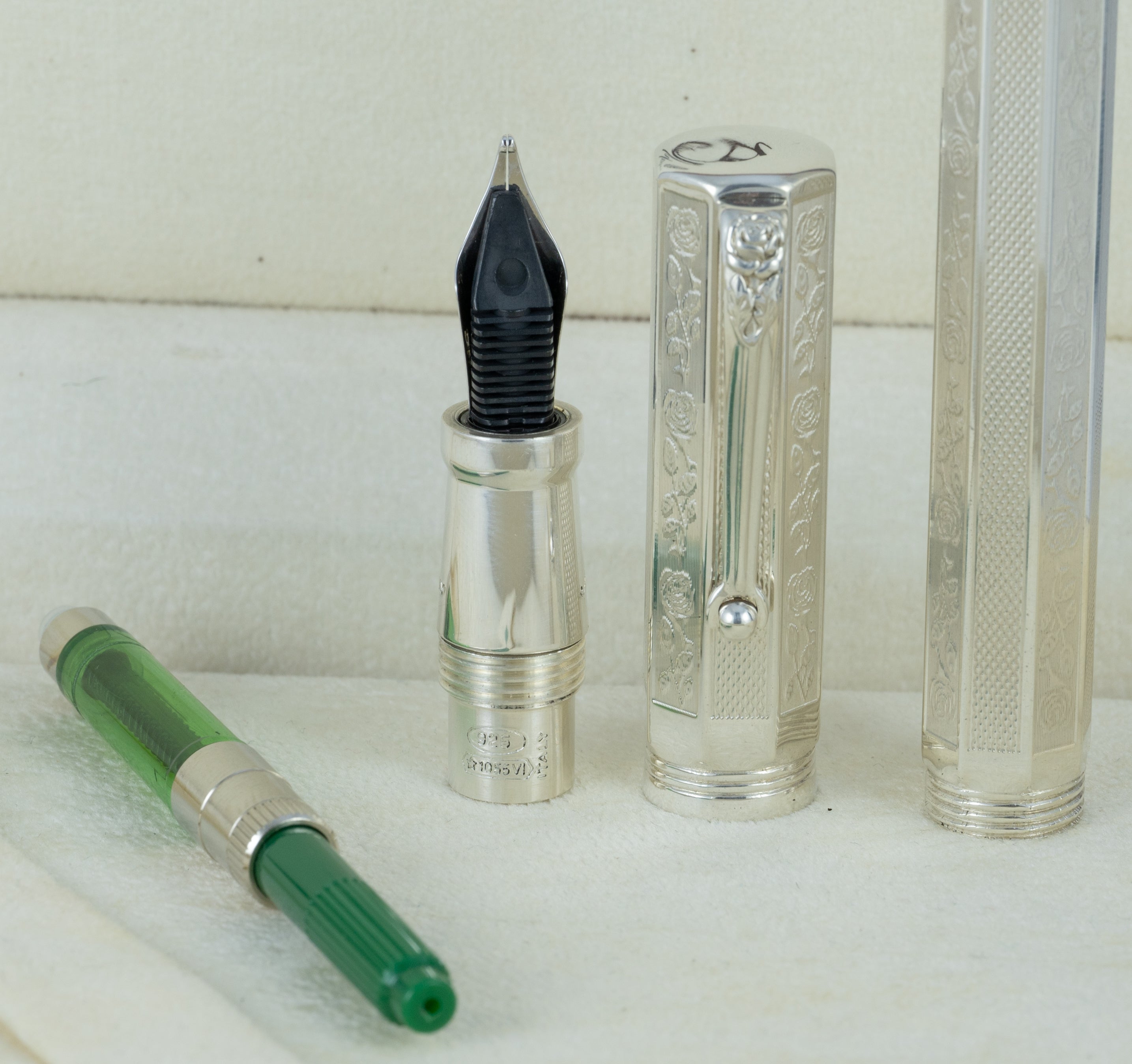 Montegrappa Reminiscence Silver 925 Nib 18k Gold