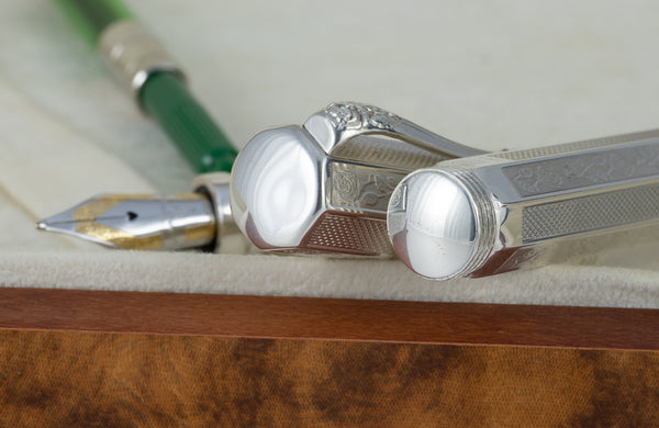 Montegrappa Reminiscence Silver 925 Nib 18k Gold