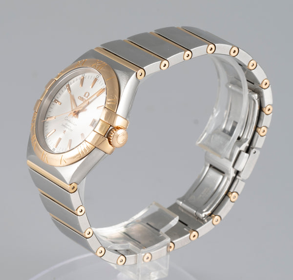 Omega Constellation Co-Axial Steel and Gold Ref: 123.20.35.20.02.001