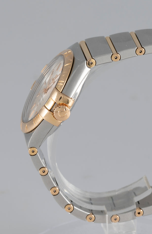 Omega Constellation Co-Axial Steel and Gold Ref: 123.20.35.20.02.001
