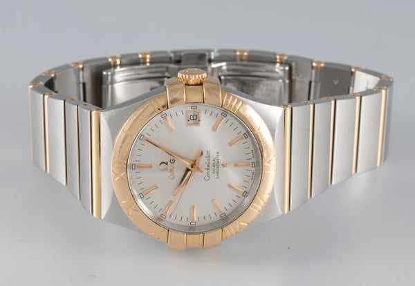 Omega Constellation Co-Axial Steel and Gold Ref: 123.20.35.20.02.001