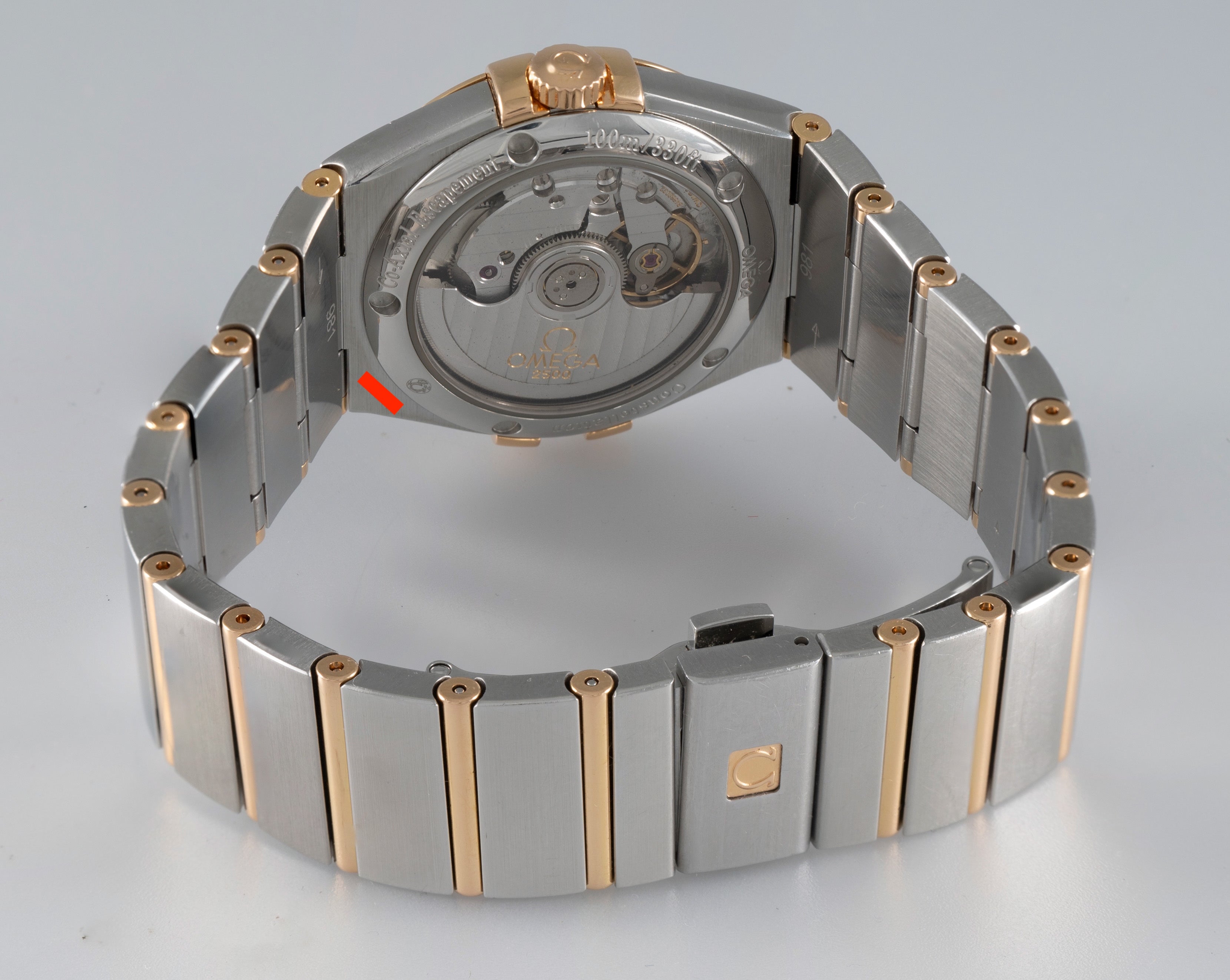 Omega Constellation Co-Axial Steel and Gold Ref: 123.20.35.20.02.001