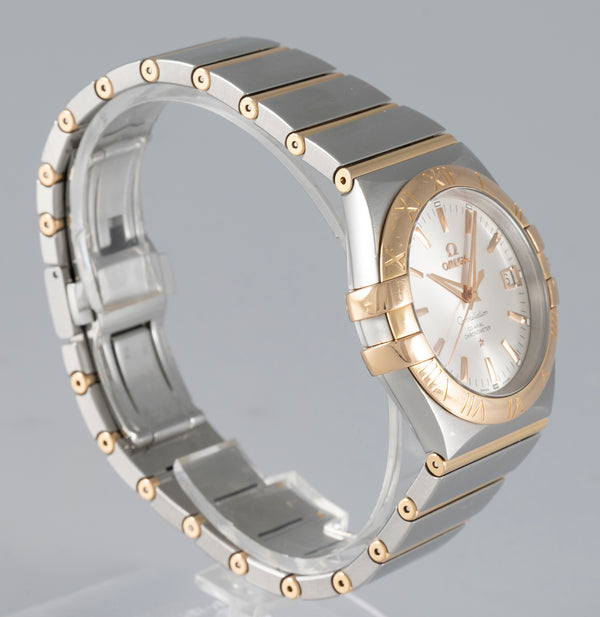 Omega Constellation Co-Axial Steel and Gold Ref: 123.20.35.20.02.001