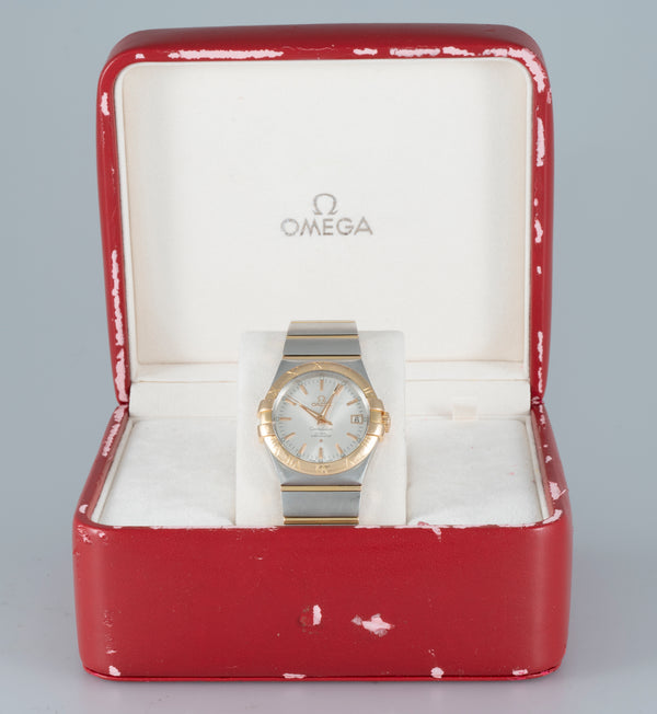 Omega Constellation Co-Axial Steel and Gold Ref: 123.20.35.20.02.001