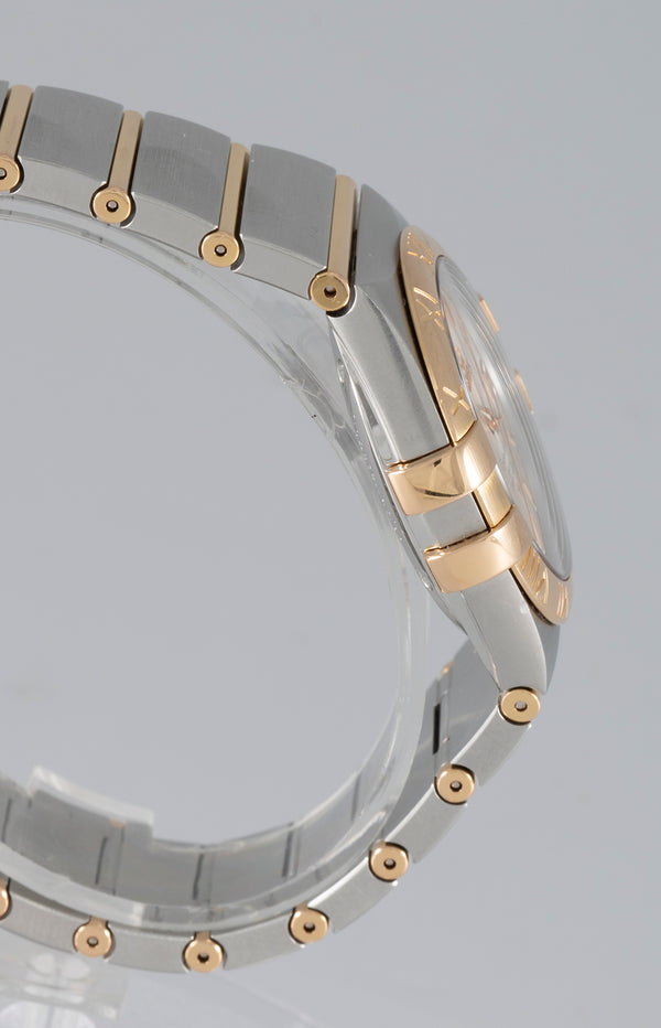 Omega Constellation Co-Axial Steel and Gold Ref: 123.20.35.20.02.001