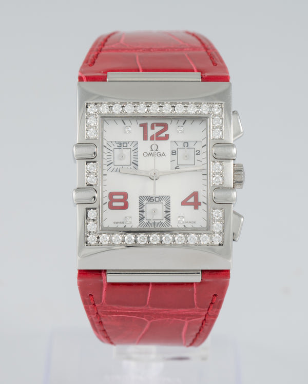Omega Constellation Quadra Diamonds MOP Dial Ref: 1847.73.31