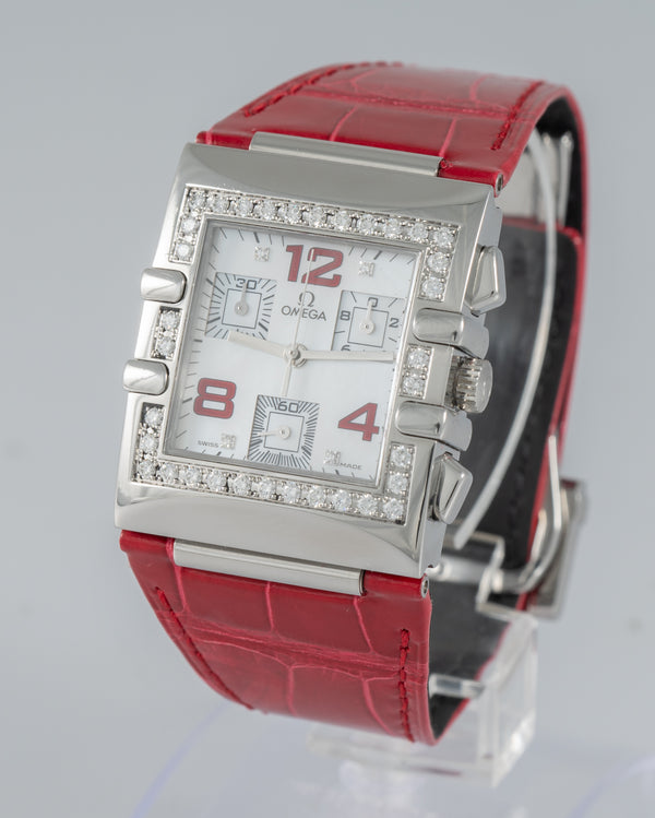 Omega Constellation Quadra Diamonds MOP Dial Ref: 1847.73.31