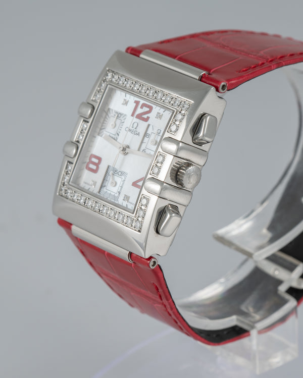Omega Constellation Quadra Diamonds MOP Dial Ref: 1847.73.31