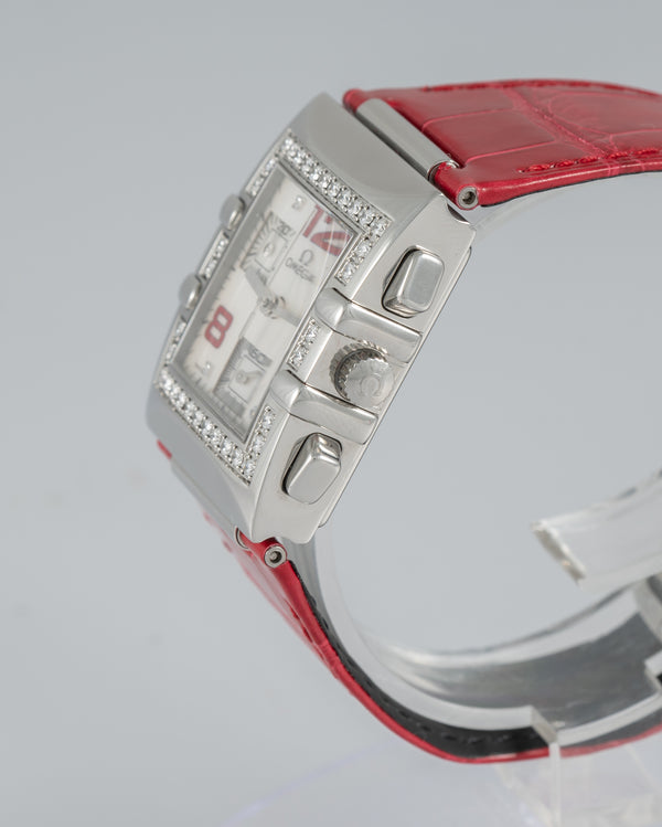 Omega Constellation Quadra Diamonds MOP Dial Ref: 1847.73.31