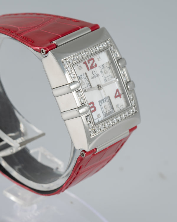 Omega Constellation Quadra Diamonds MOP Dial Ref: 1847.73.31