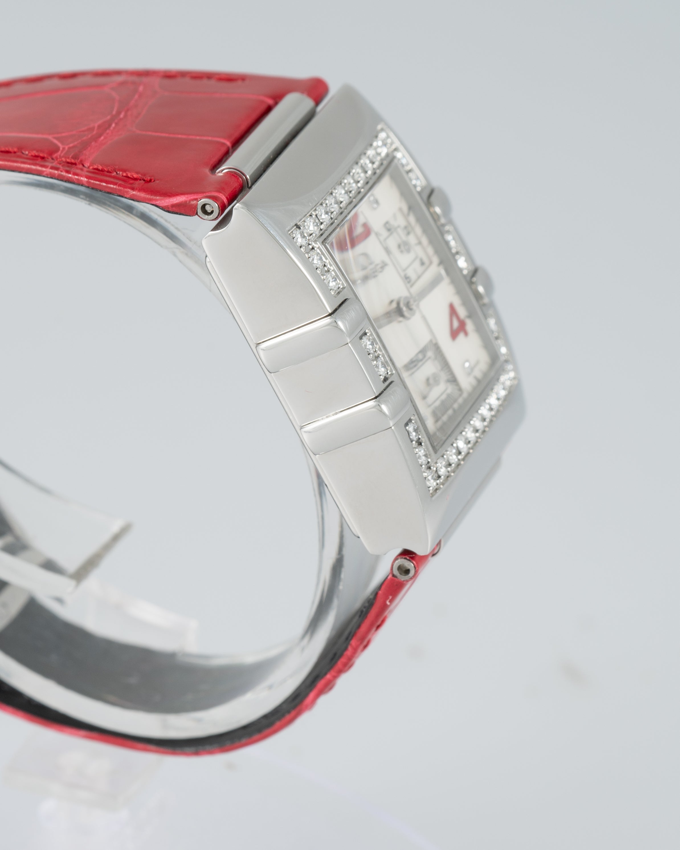 Omega Constellation Quadra Diamonds MOP Dial Ref: 1847.73.31