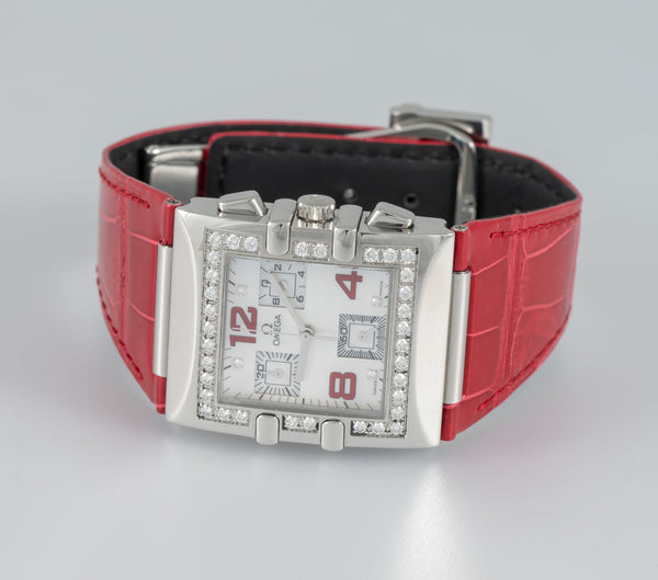 Omega Constellation Quadra Diamonds MOP Dial Ref: 1847.73.31