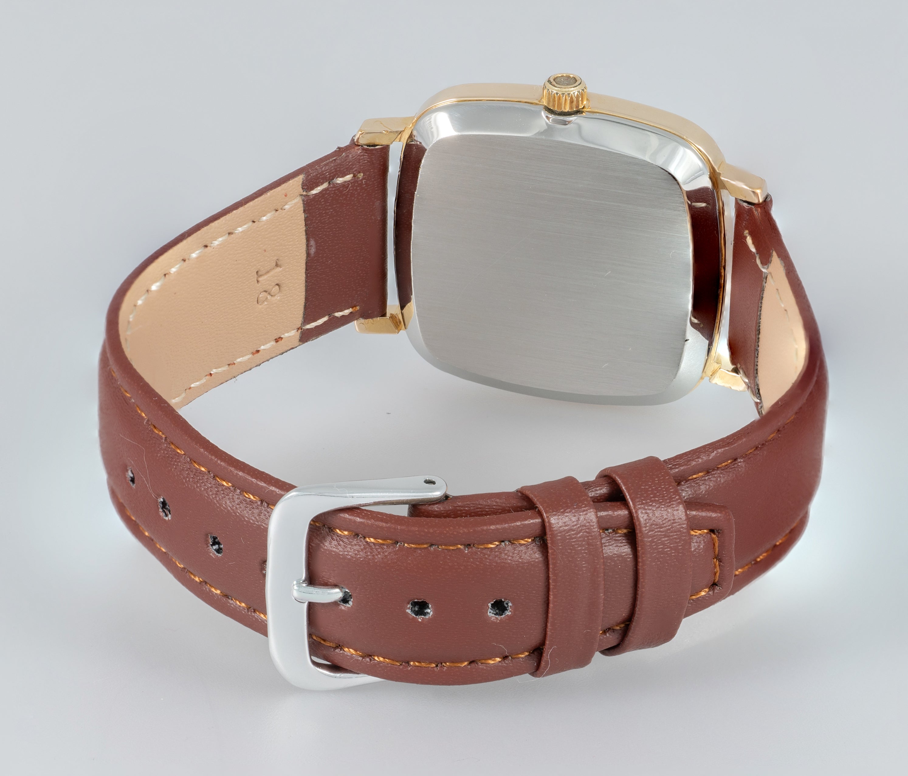 Omega Deville Quartz Square Dial Plaque or G 20 Microns Ref: MD 191.0045