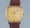 Omega Deville Quartz Square Dial Plaque or G 20 Microns Ref: MD 191.0045