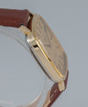 Omega Deville Quartz Square Dial Plaque or G 20 Microns Ref: MD 191.0045