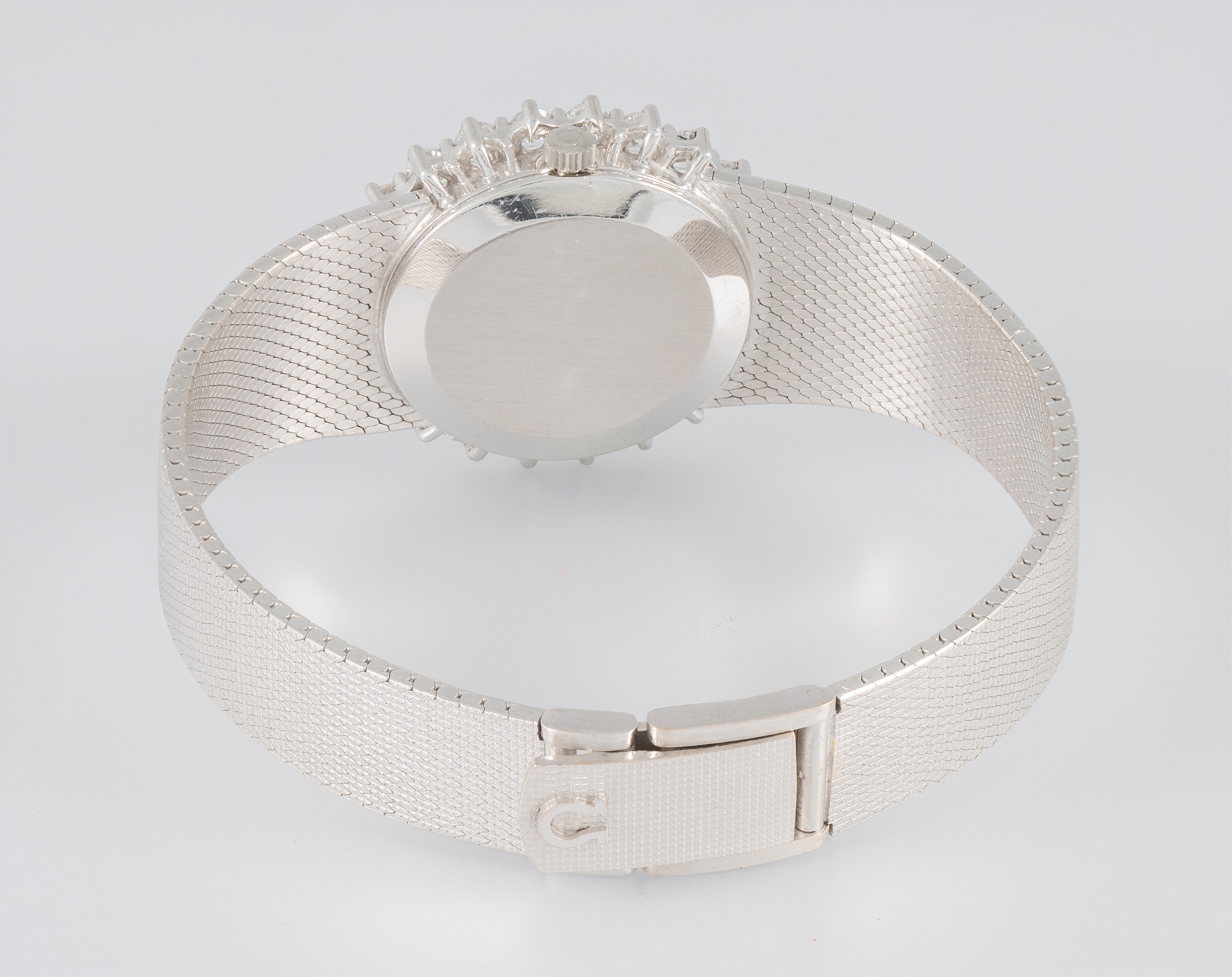 Omega Deville White Gold 18k and Diamonds 2.2 ct Ref: 8339 158