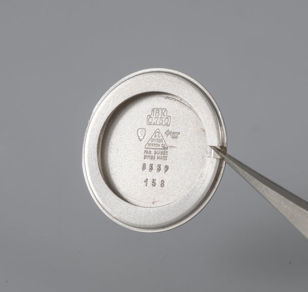 Omega Deville White Gold 18k and Diamonds 2.2 ct Ref: 8339 158