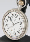 Omega Railway Pocket Watch Steel 57.5 mm Caliber 19LBN
