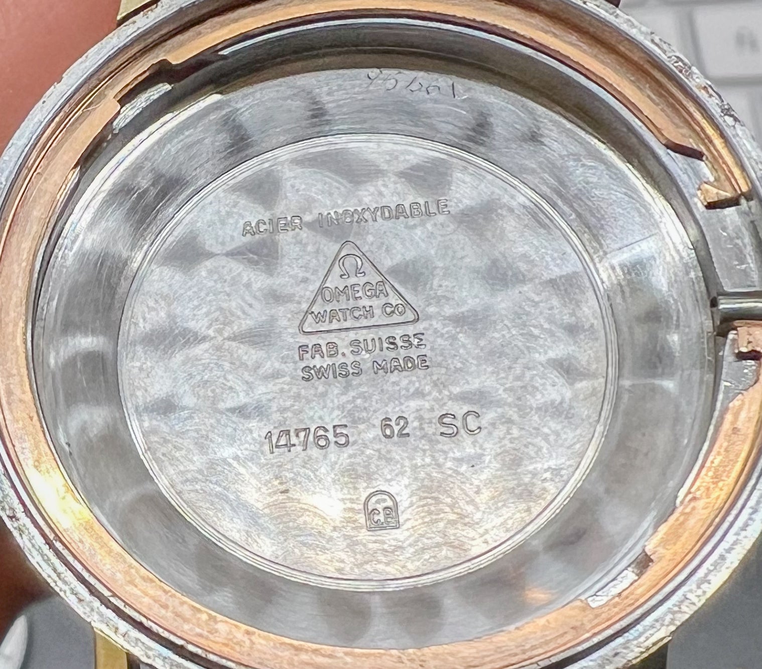 Omega Seamaster Automatic Yellow Gold 14k and Steel Ref: 14765 62 SC