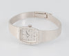 Omega Geneve White Gold 18k and Diamonds 0.4 ct Square Dial