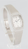 Omega Geneve White Gold 18k and Diamonds 0.4 ct Square Dial