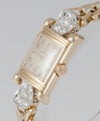 Omega Yellow Gold 18k and Diamonds 0.7 ct Caliber R13.5 Year 1947