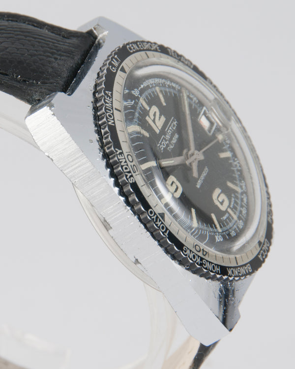 Polwatch Vintage Calendar Steel 36mm Caliber Baumgartner 866