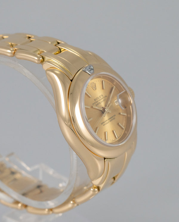 Rolex Datejust Pearlmaster Yellow Gold 18k Ref: 69328