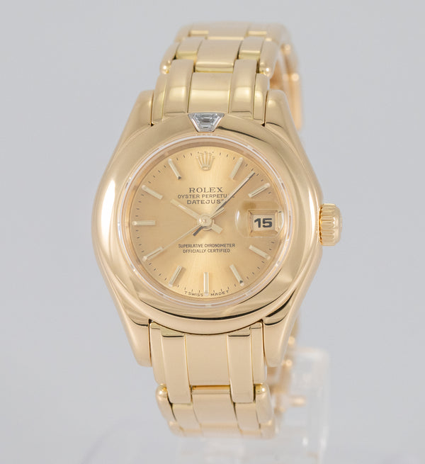 Rolex Datejust Pearlmaster Yellow Gold 18k Ref: 69328