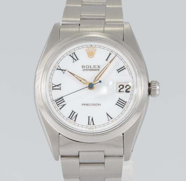 Rolex Oysterdate Precision Steel Ref: 6494